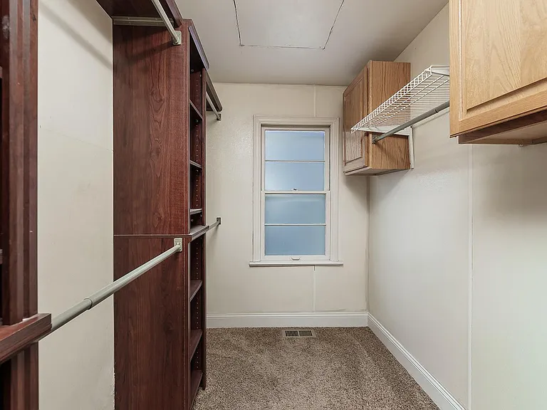 Primary walk-in closet