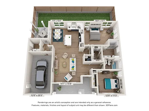 Floor plan The Boardwalk