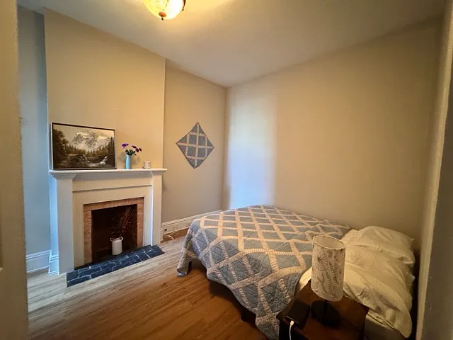 Second bedroom with a closet.
