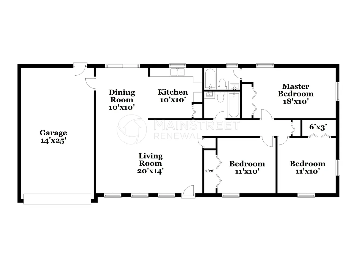 Floor Plan - 1206 NE 5th Pl