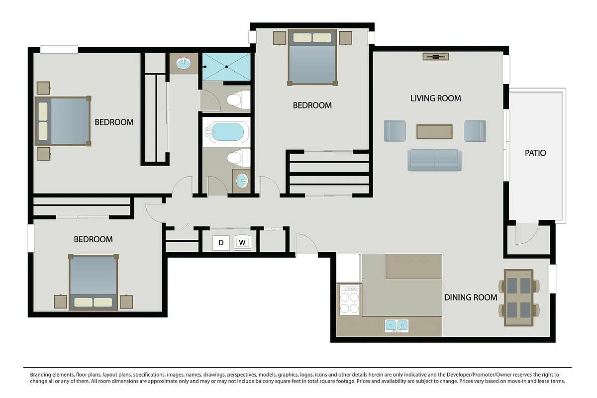 Floor plan Plan 3A