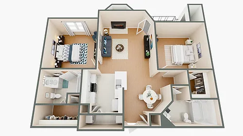 Floor plan The Kensington