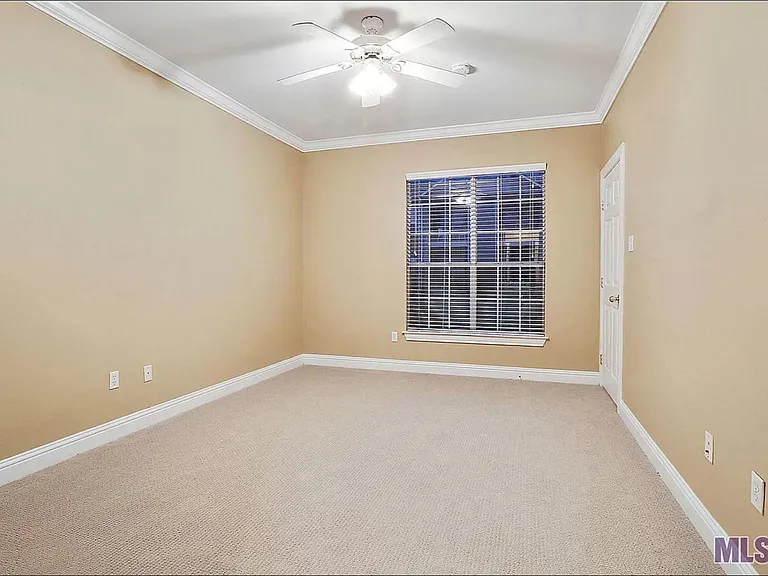 Master bedroom with room for a king bed and bedroom furniture. Great sized walk-in closet in each bedroom, too.