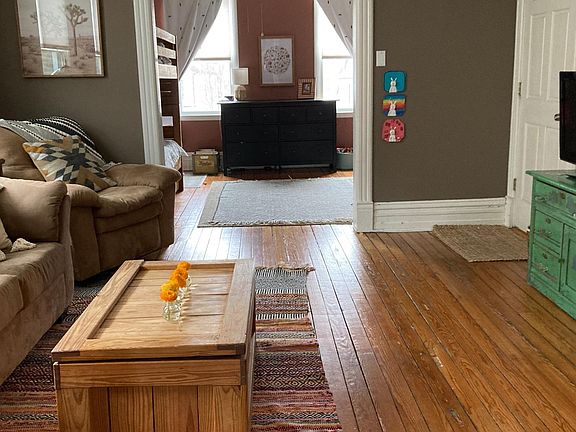 From Living Room to front bedroom.