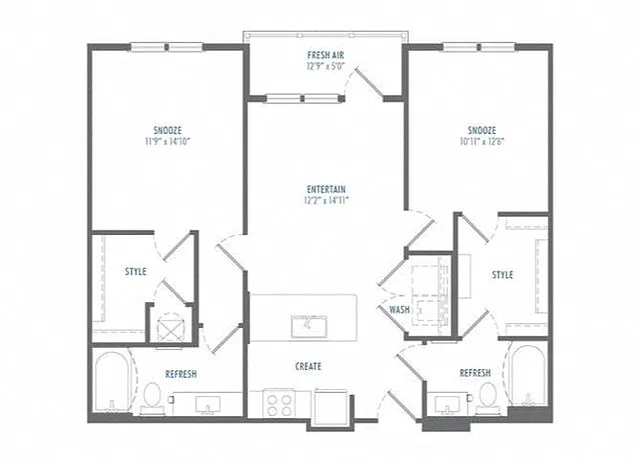 Floor plan B2