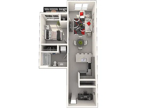 Floor plan Bunker