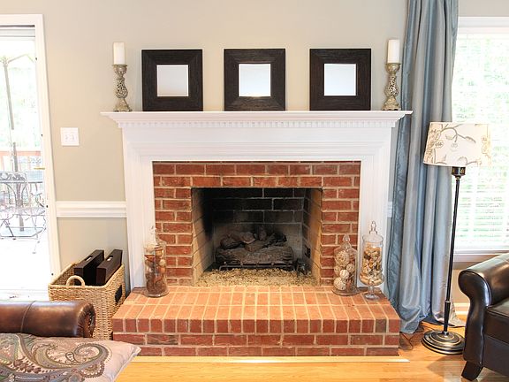 Fireplace in Family Room