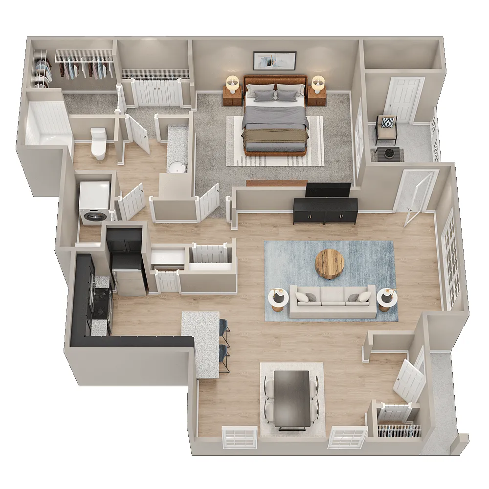 Floor plan Tanner