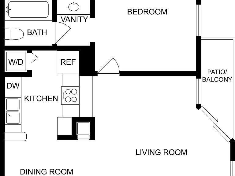 C235370_EnclaveatBearCreek_2DFP_1B1B_A3_640sqft C235370_EnclaveatBearCreek_2DFP_1B1B_A3_640sqft