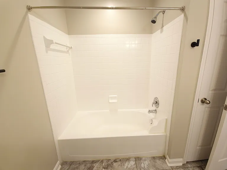Surround shower for easy cleaning