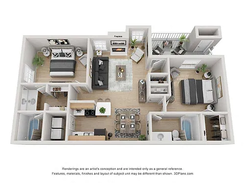 Floor plan B1