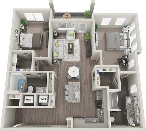 Floor plan B4