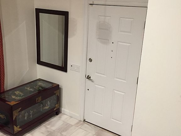 Entrance on second level