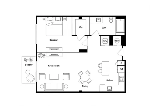 Floor plan A15