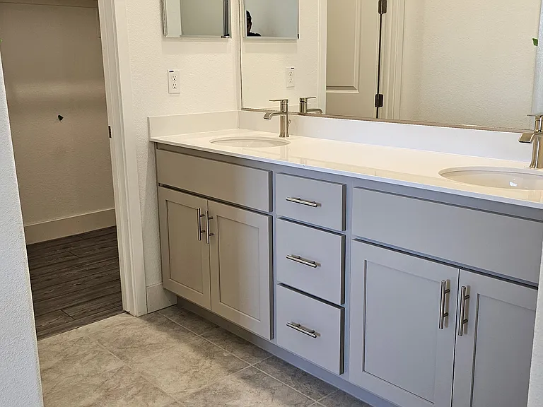 Master Bath Sink and Walk in Closet