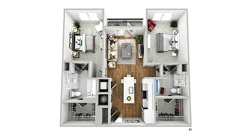 Floor plan Peachtree