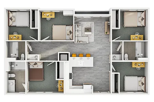 Floor plan 5X3