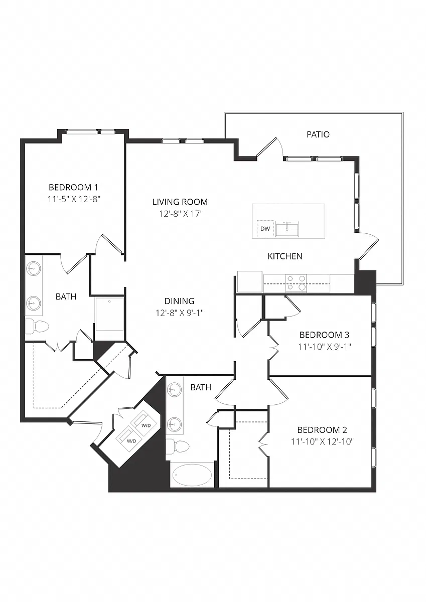 Floor plan Building V VC2