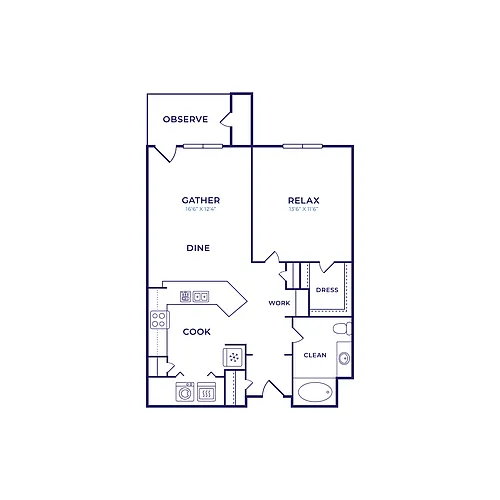 Floor plan Bennington