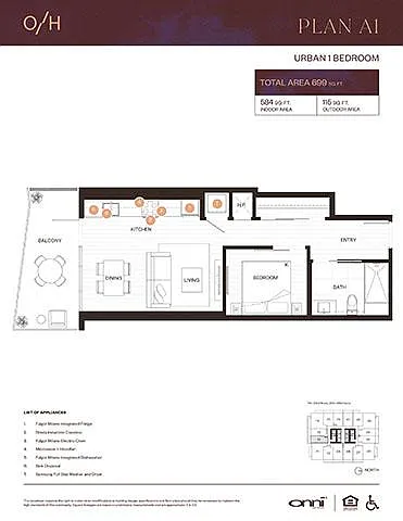 Floor plan Plan A1