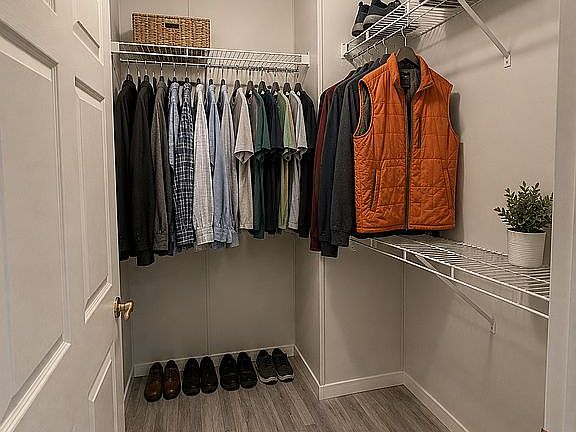 primary walk-in closet
