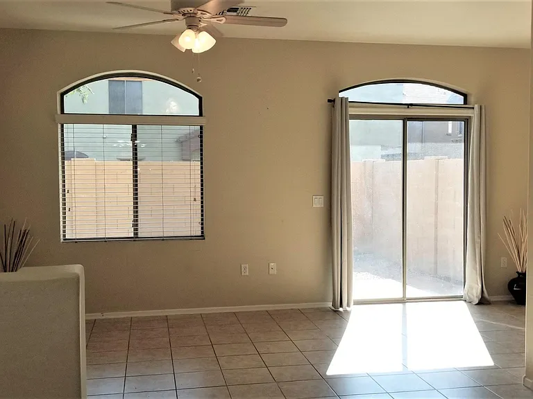 Great Room w. entrance to backyard