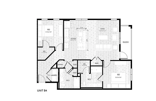 Floor plan B4
