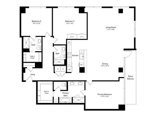 Floor plan C1