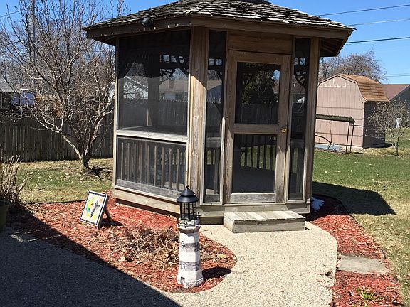 Screened in gazebo