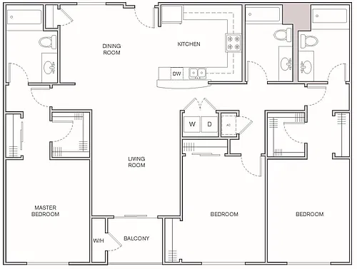 Floor plan The Balboa