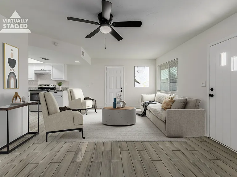 Unit F Living Room