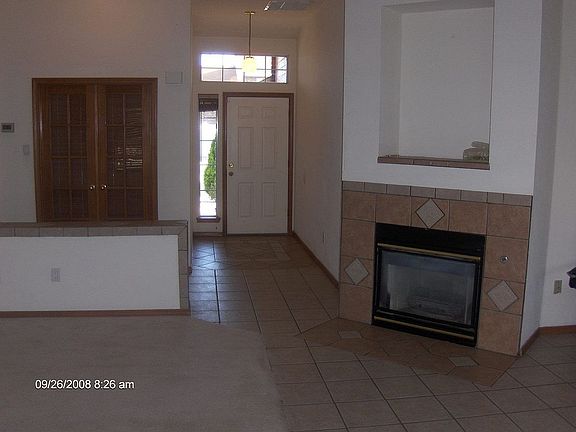 Custom Tile and Fireplace