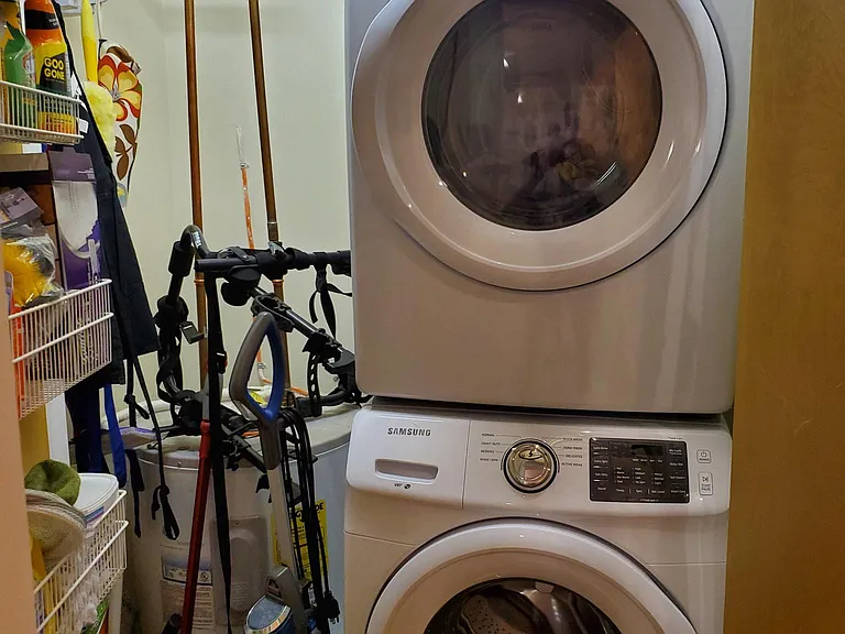 Washer & Dryer Closet