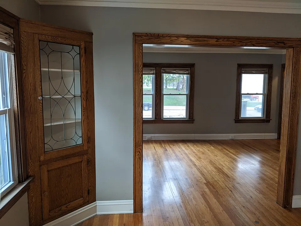Dining room looking towards living room