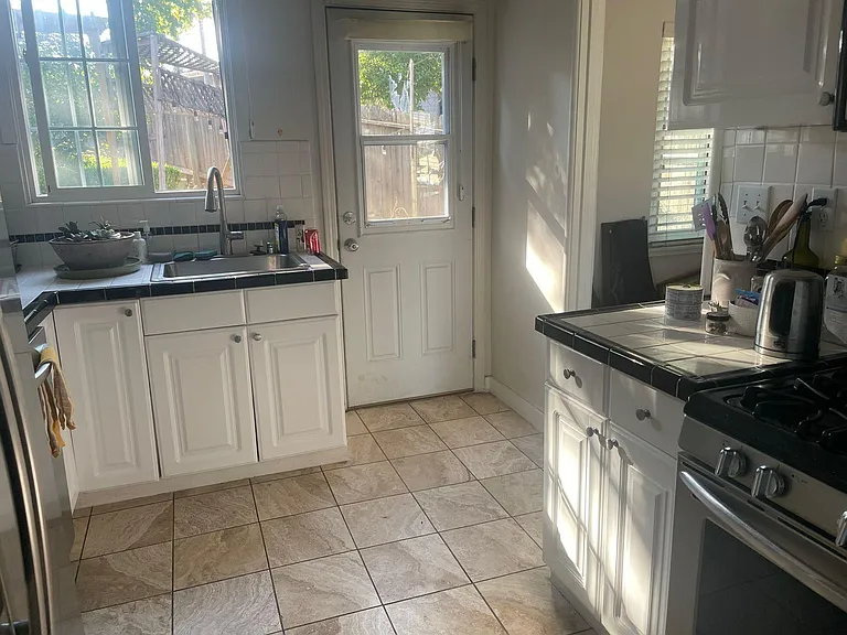 Kitchen backdoor to patio