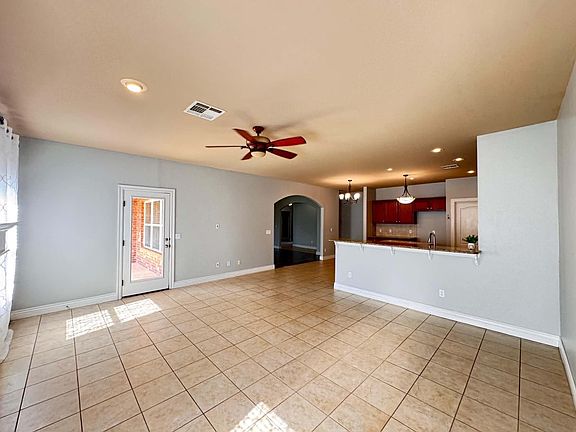 Large Living Room and Kitchen Area