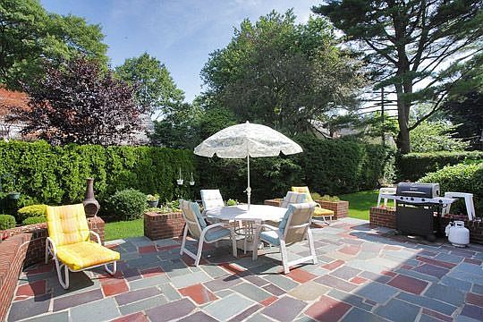 Brick/Slate Patio