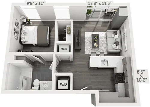 Floor plan A2