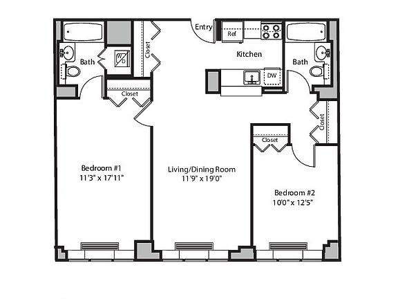 2nd image of 229 Chrystie St Ph 3