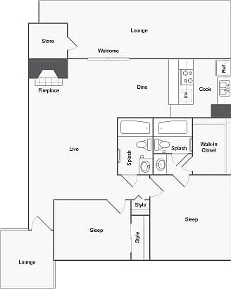Floor Plans | ReNew Heights Apartment Homes for Rent in Midland TX 79705 Floor Plans | ReNew Heights Apartment Homes for Rent in Midland TX 79705