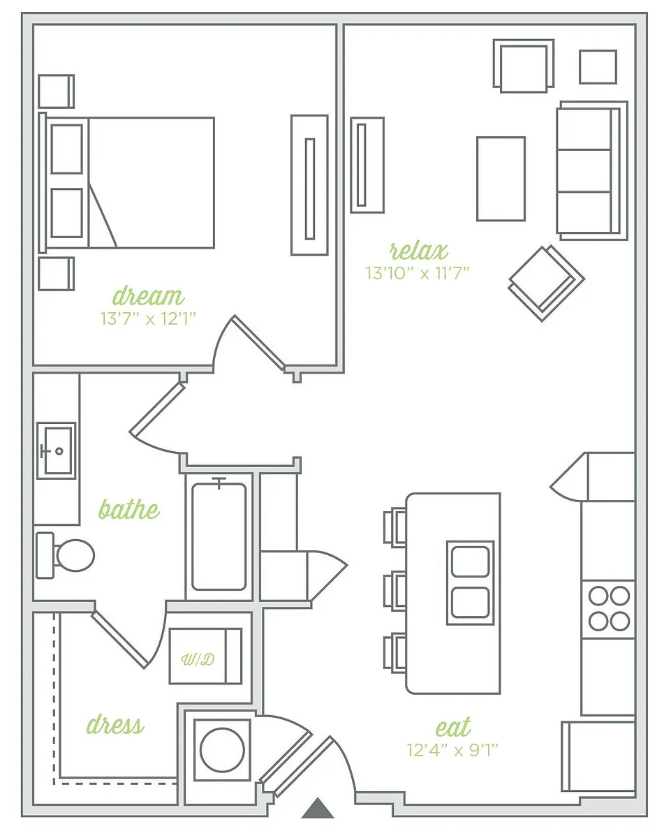 Floor plan A2c