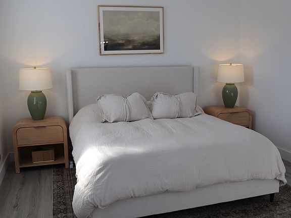 Primary bedroom. Memory foam mattress. King bed