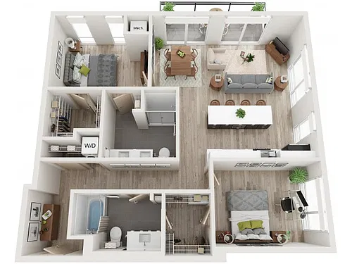 Floor plan G