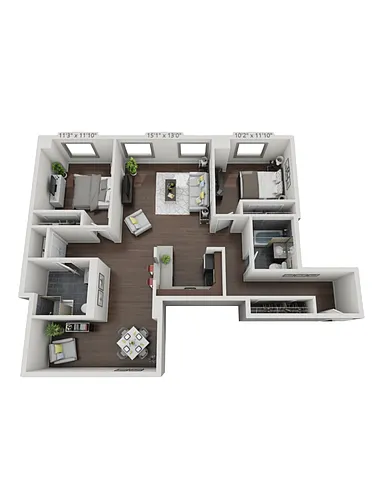 Floor plan Astor