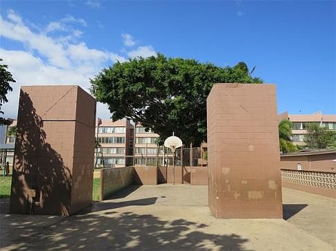 Basketball court is a great spot to get some cardio.