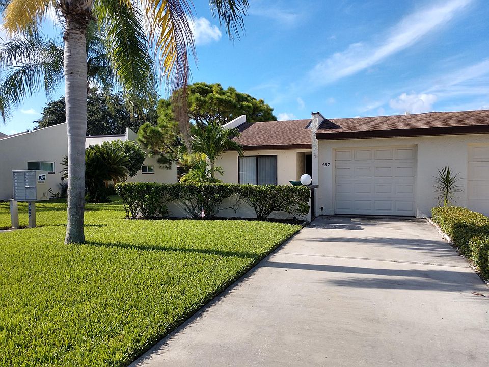 One car garage and driveway