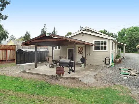 Rear yard