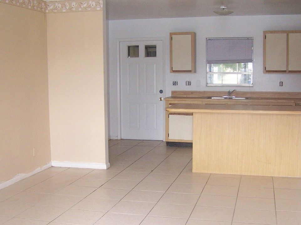 Living room and kitchen