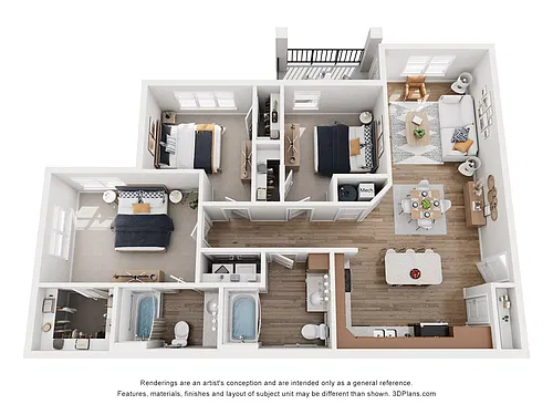 Floor plan C3