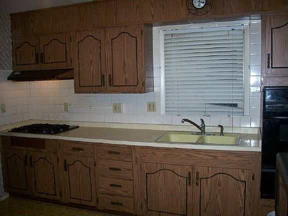 Remodeled kitchen cabinetry